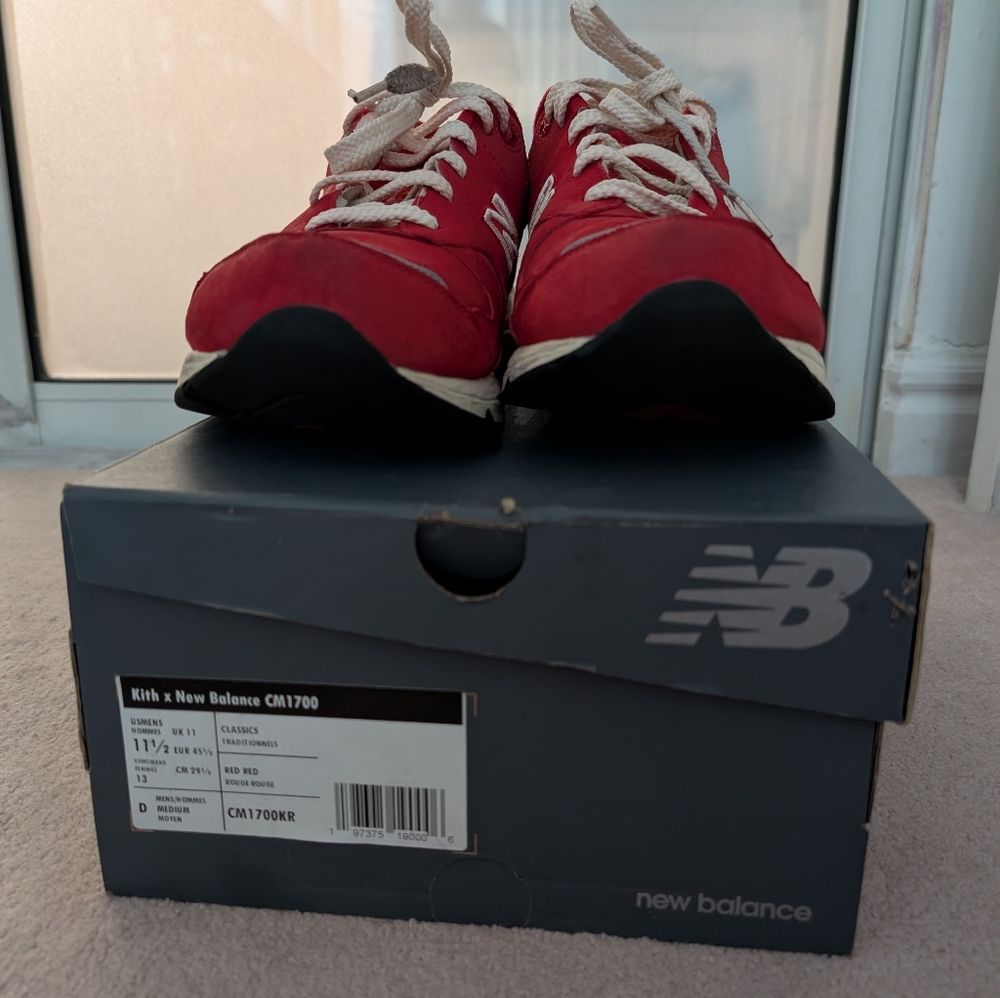 New Balance X Kith Collection 1700 Rococo Red - Picture 2 of 5